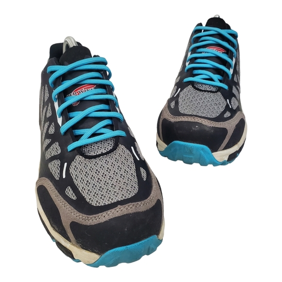 RED WING SHOES Shoes ELECTRICAL HAZARD Womens Size 11 Gray Aluminum Toe - Picture 2 of 13